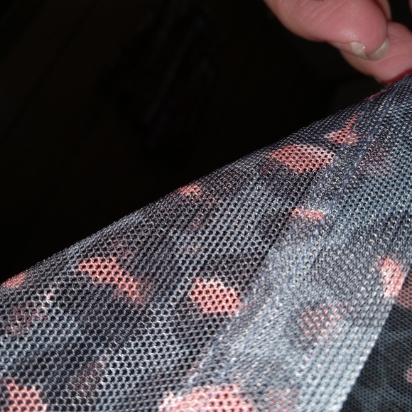 Victoria's Secret Sport Sheer Animal Print Racer Back Tank size L - Picture 6 of 8